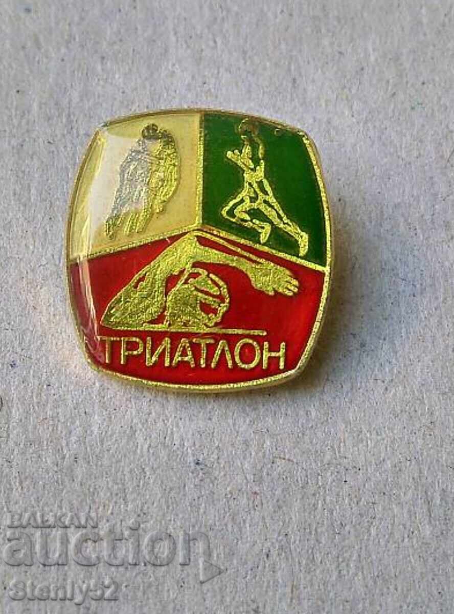 Triathlon sports badge Triathlon sports badge