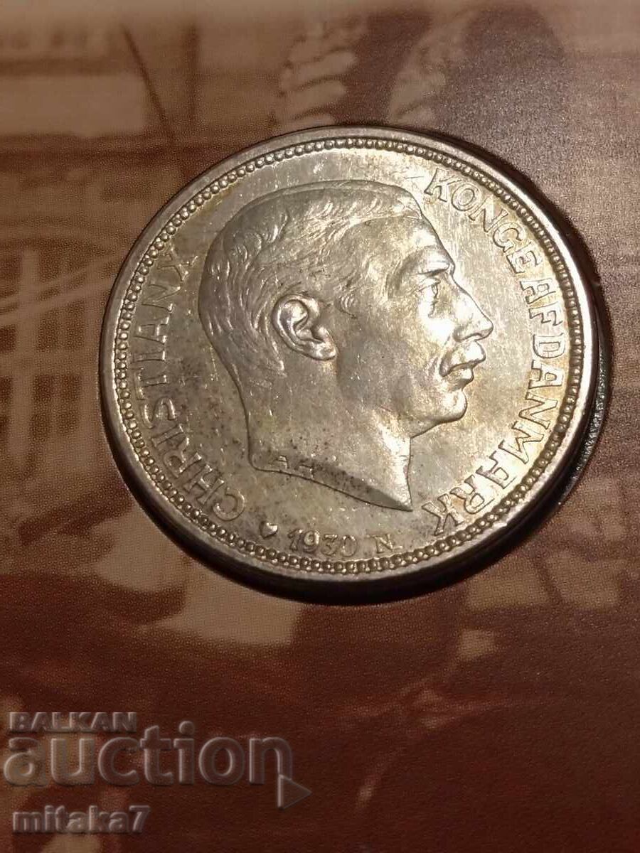 2 kroner 1930, Denmark with price 65.00 BGN | € 33.23 2 kroner 1930, Denmark with price 65.00 BGN | € 33.23