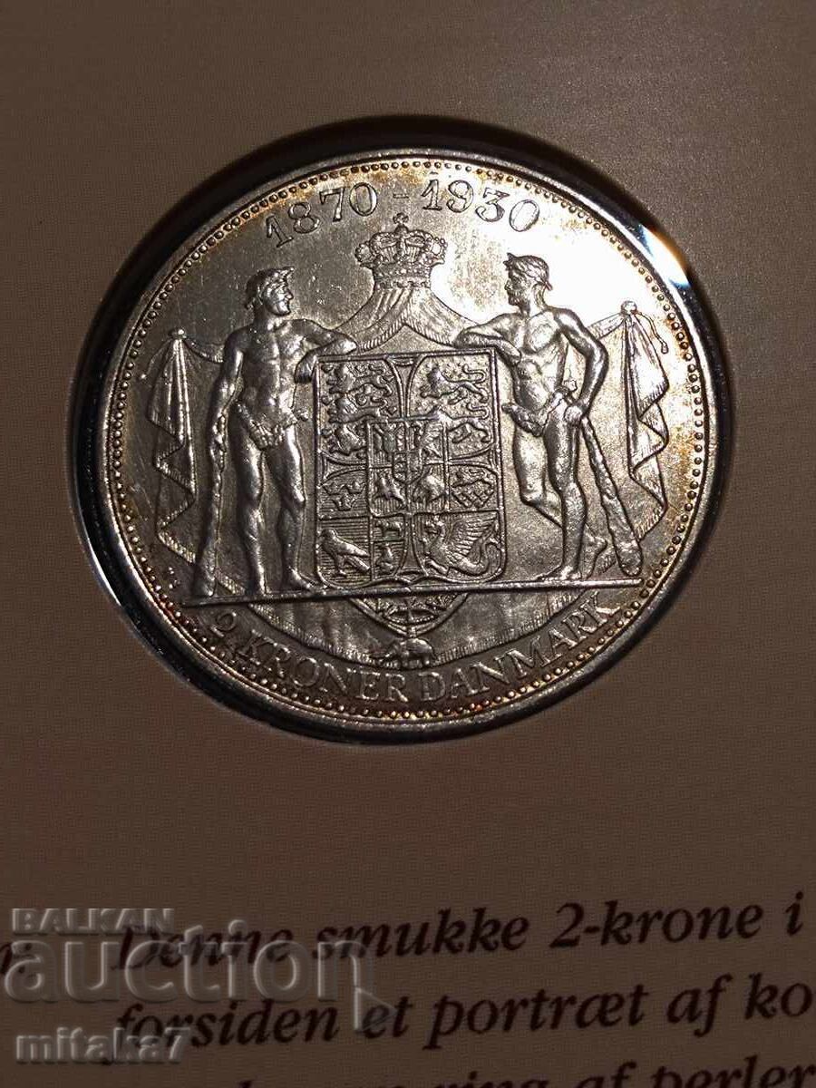 Licitație 2 coroane 1930, Danemarca Licitație 2 coroane 1930, Danemarca