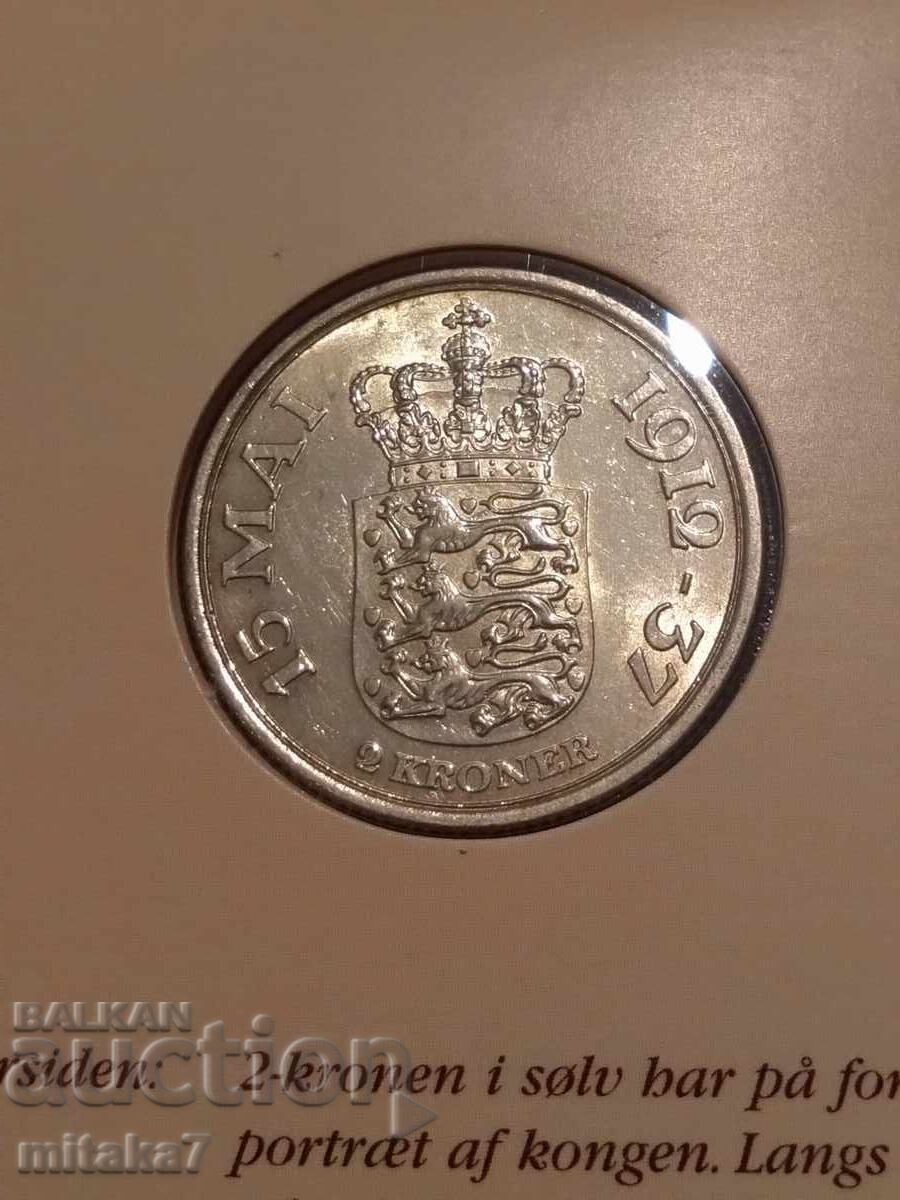 Auction 2 kroner 1937, Denmark Auction 2 kroner 1937, Denmark