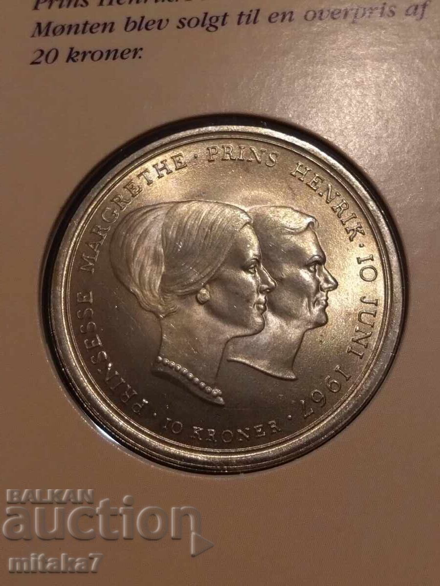 Auction 10 kroner 1967, Denmark Auction 10 kroner 1967, Denmark