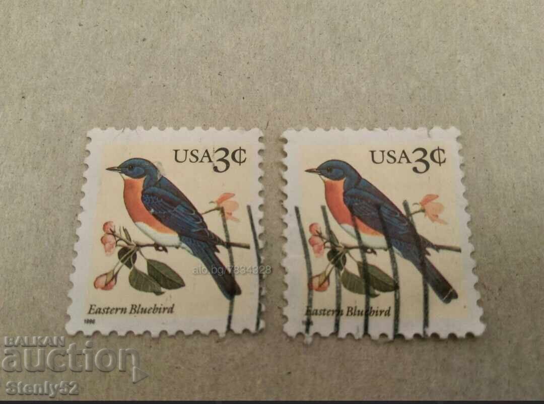 Lot of old USA postage stamps. with price 10.00 BGN | € 5.11