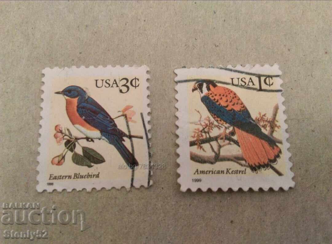 Auction  Lot of old USA postage stamps.