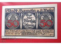 Banknote-Germany-Saxony-Hameln-50 pfennig 1918