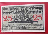 Banknote-Germany-Saxony-Hameln-25 Pfennig 1918