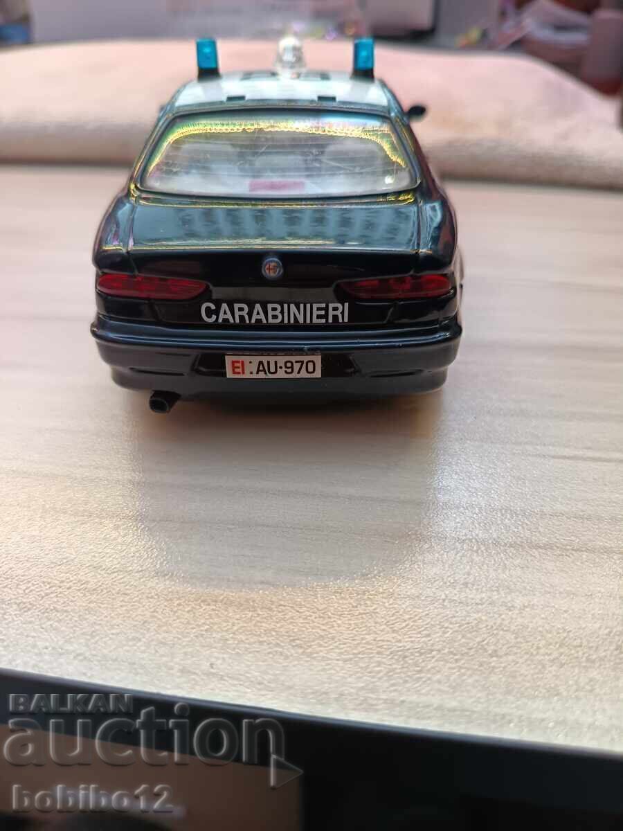 Δημοπρασία Μεταλλικό αυτοκίνητο Alfa Romeo Carabinieri Δημοπρασία Μεταλλικό αυτοκίνητο Alfa Romeo Carabinieri