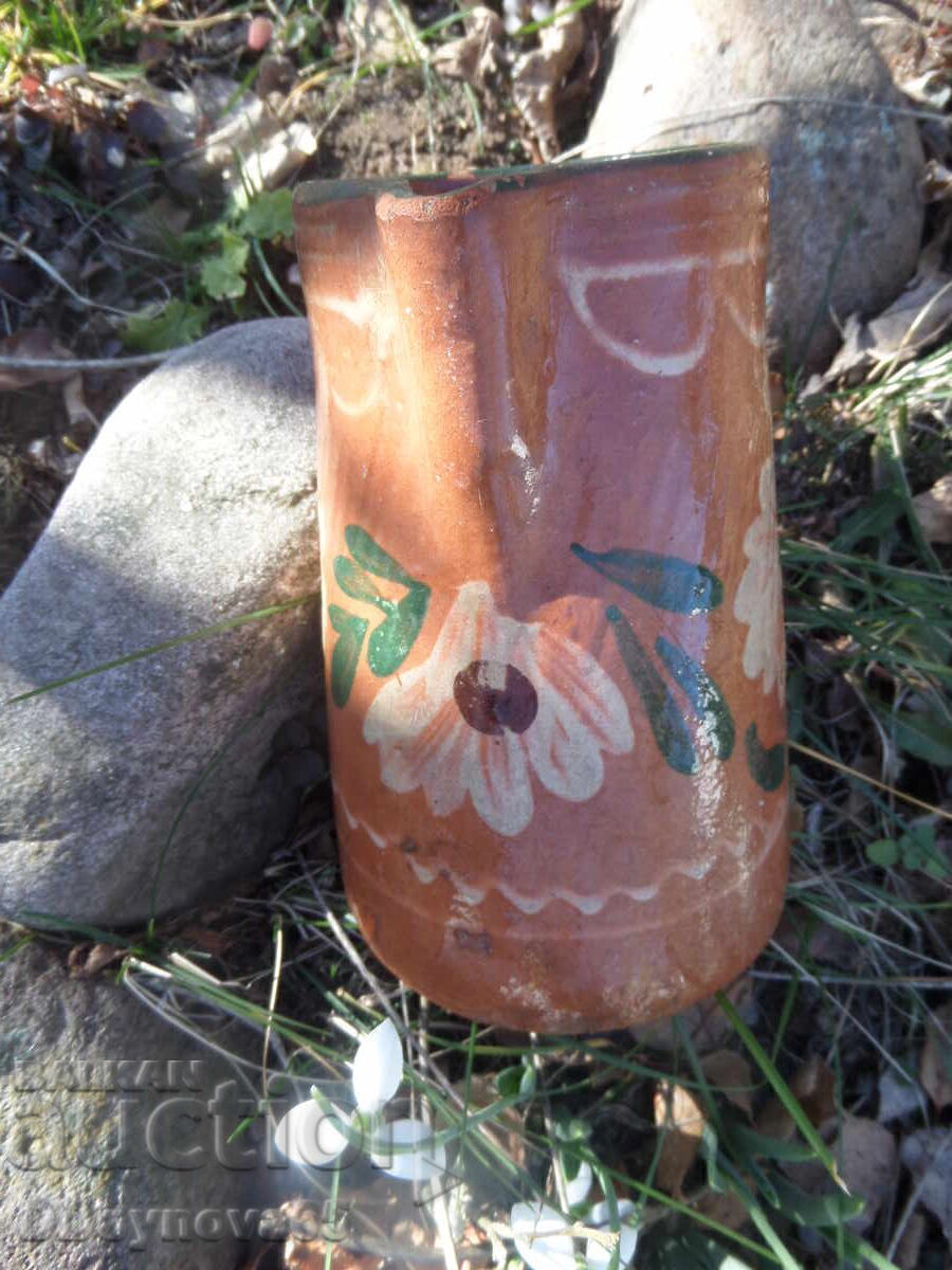 Auction  Berkovska ceramics - wine jug
