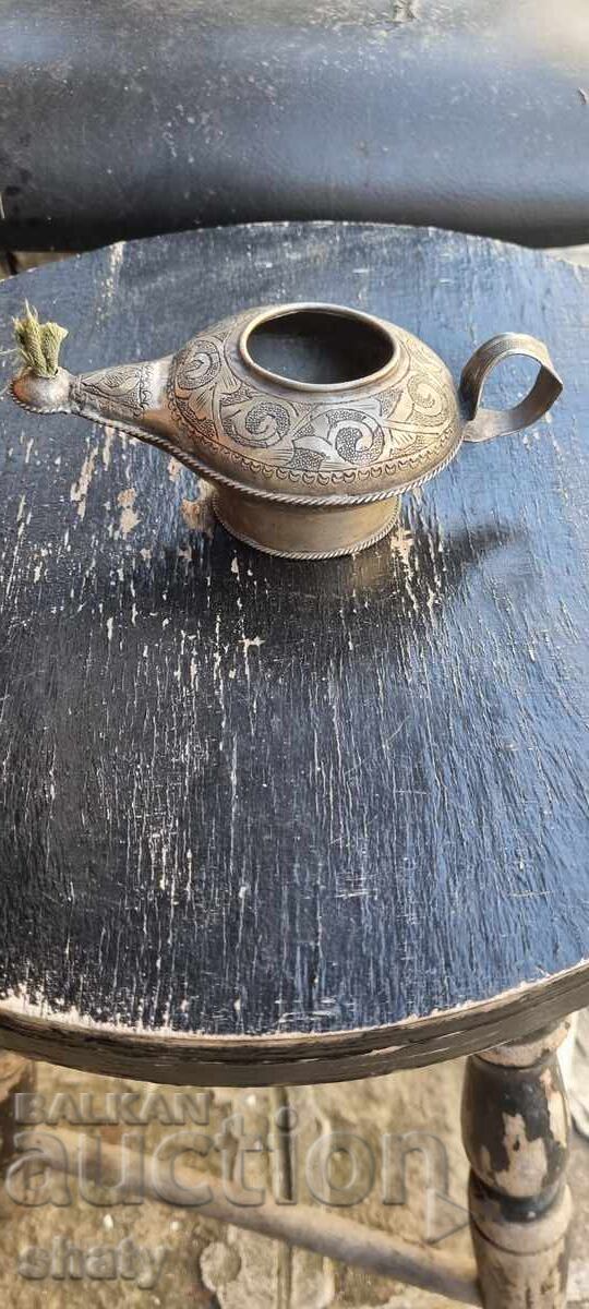 Old oil lamp with price 50.00 BGN | € 25.56