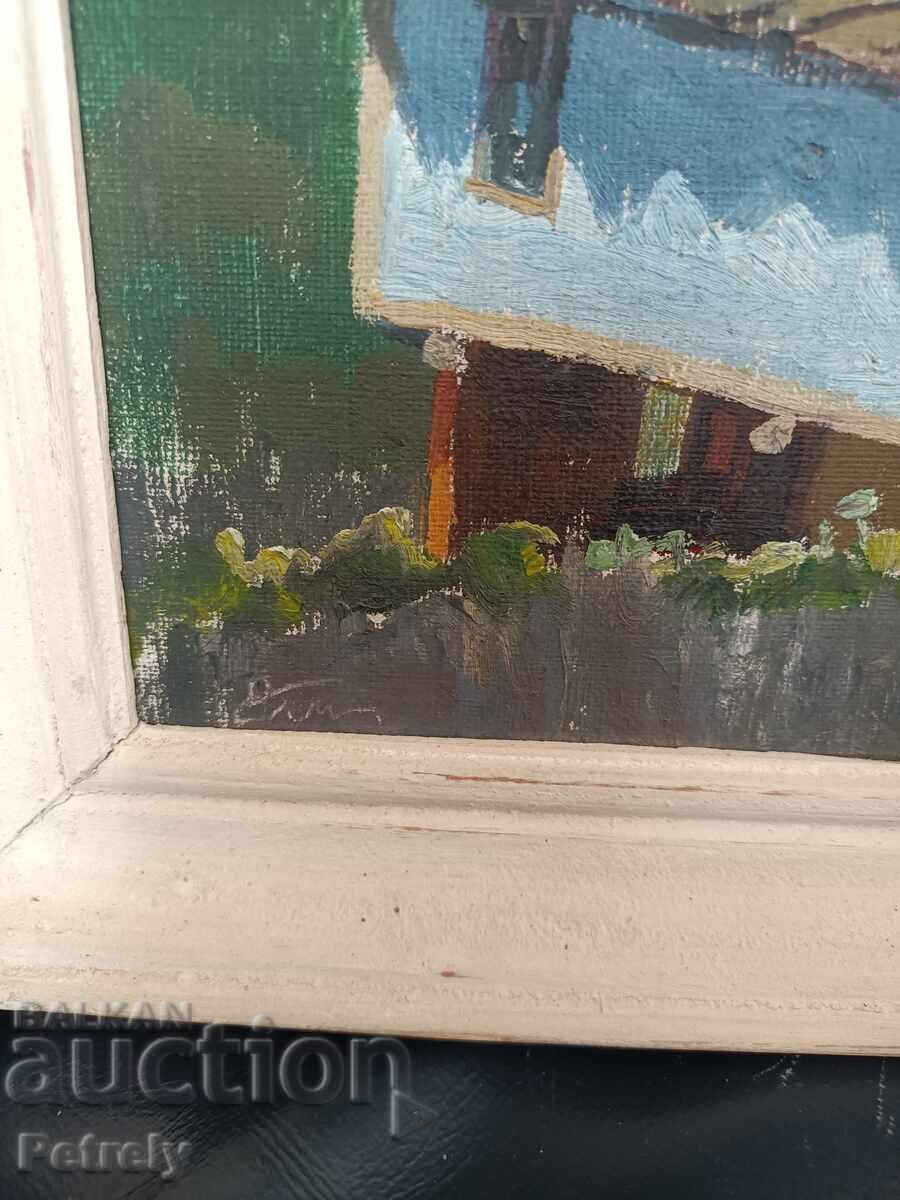 Auction  Painting by Evgeni Tomov