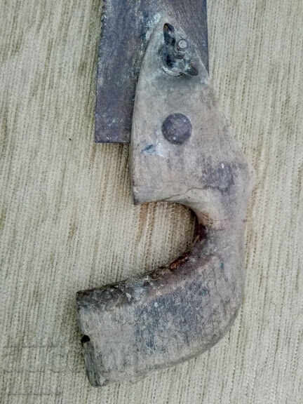 Old hand carpentry saw - 6 Old hand carpentry saw - 6