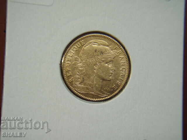 10 Francs 1900 France - XF/AU (gold) - 5