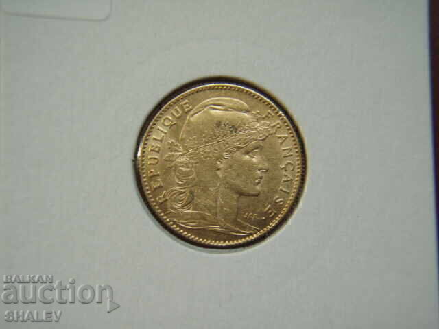 10 Francs 1900 France - XF/AU (gold) - 6