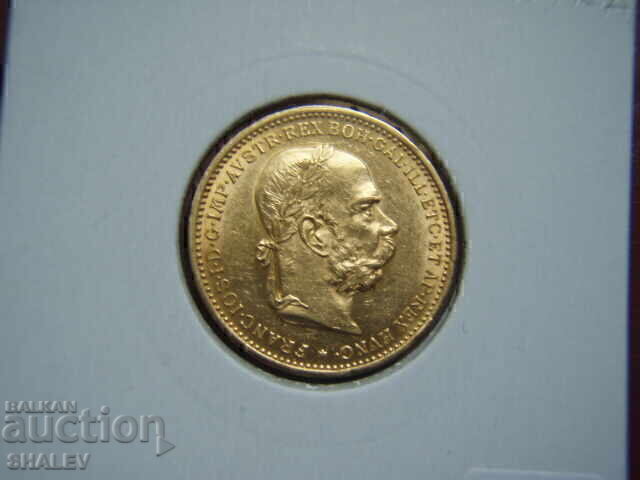 20 Coroane 1896 Austria (20 korona Avstriya) / 1 - AU (zlato) - 6