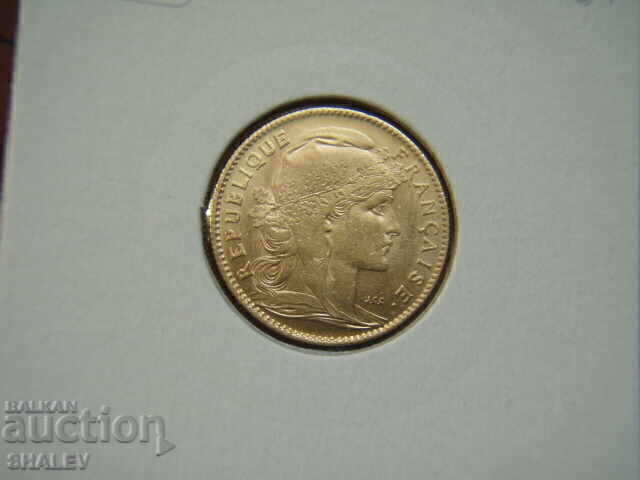 10 Francs 1906 France - XF/AU (gold) - 7 10 Francs 1906 France - XF/AU (gold) - 7