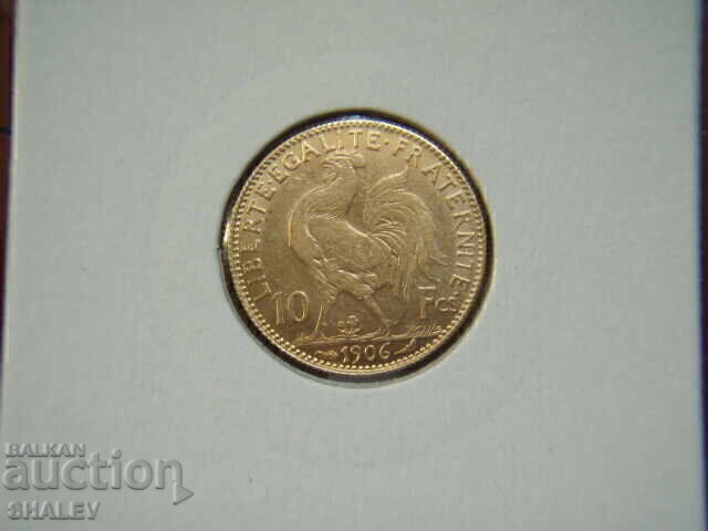10 franci 1906 Franța - XF/AU (aur)