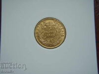 5 Francs 1863 A France (5 франка Франция) - XF/AU (злато)
