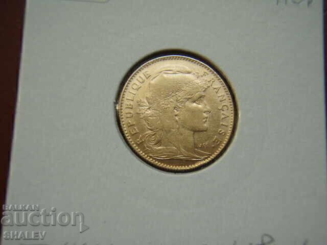 10 Francs 1912 France - XF/AU (gold) - 5