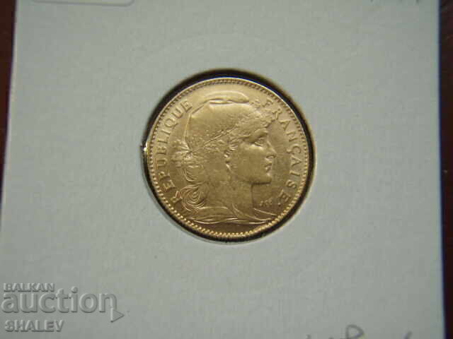 10 Francs 1912 France - XF/AU (gold) - 7