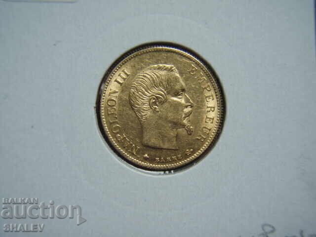 10 Francs 1859 BB France /1/- AU+ (gold) - 6 10 Francs 1859 BB France /1/- AU+ (gold) - 6