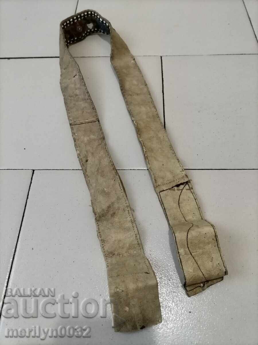 Auction  Beaded belt early 20th century costume