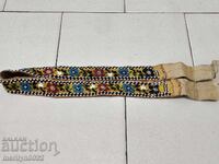 Beaded belt early 20th century costume