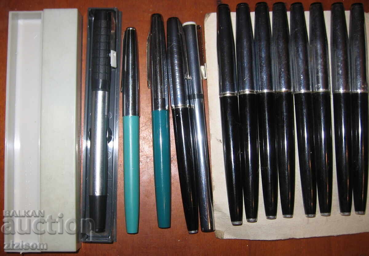 NEW USSR PENS with Piston 24 pcs with price 210.00 BGN | € 107.37 NEW USSR PENS with Piston 24 pcs with price 210.00 BGN | € 107.37