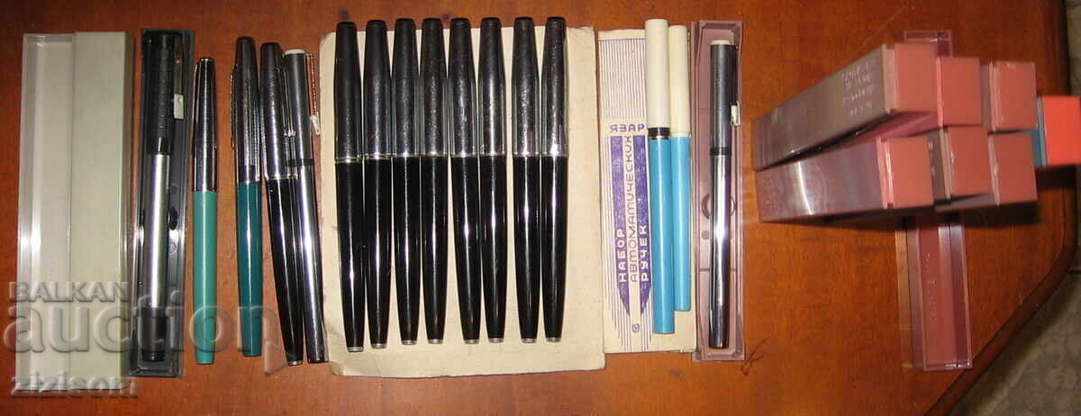 NEW USSR PENS with Piston 24 pcs NEW USSR PENS with Piston 24 pcs