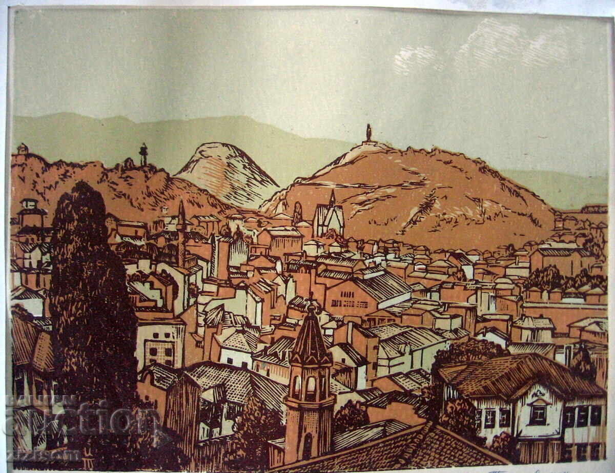 IVAN TOSHKOV COLOR ENGRAVING COPYRIGHT 1957 with price 49.99 BGN | € 25.56 IVAN TOSHKOV COLOR ENGRAVING COPYRIGHT 1957 with price 49.99 BGN | € 25.56