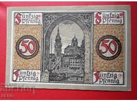 Banknote-Germany-Bavaria-Passau-50 pfennig 1918