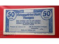 Banknote-Germany-Baden-Württemberg-Bad Saulgau-50 pf. 1918