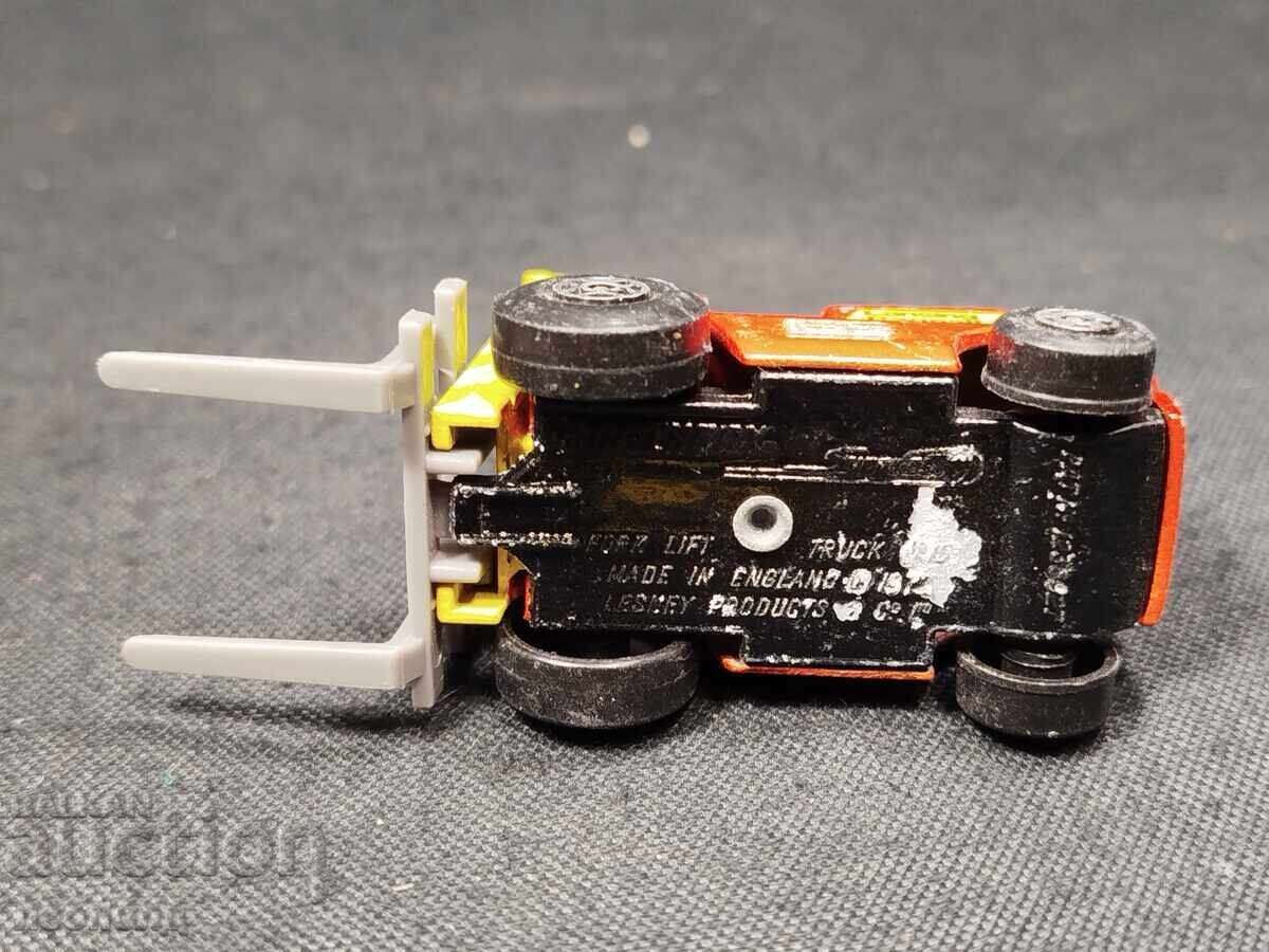 OLD RETRO METAL MATCHBOX ENGLAND FORKLIFT TRUCK - 6