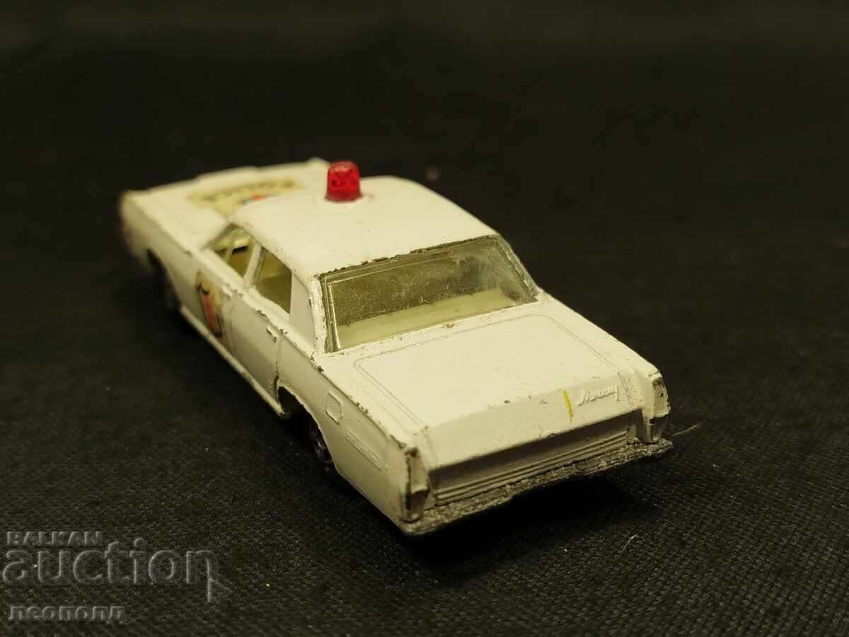 Auction  OLD RETRO METAL MATCHBOX ENGLAND MERCURY POLICE TROLLEY