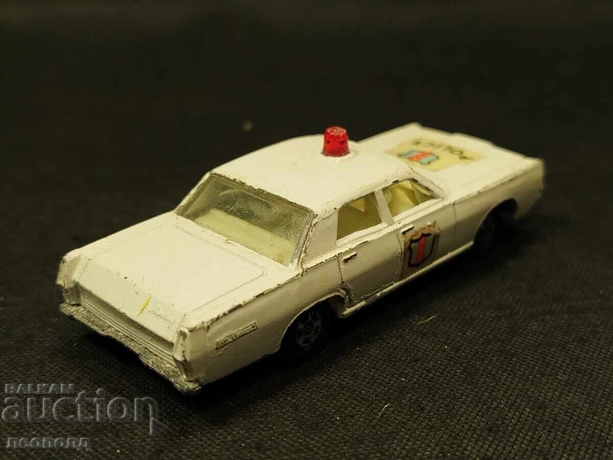 Delivery of OLD RETRO METAL MATCHBOX ENGLAND MERCURY POLICE TROLLEY