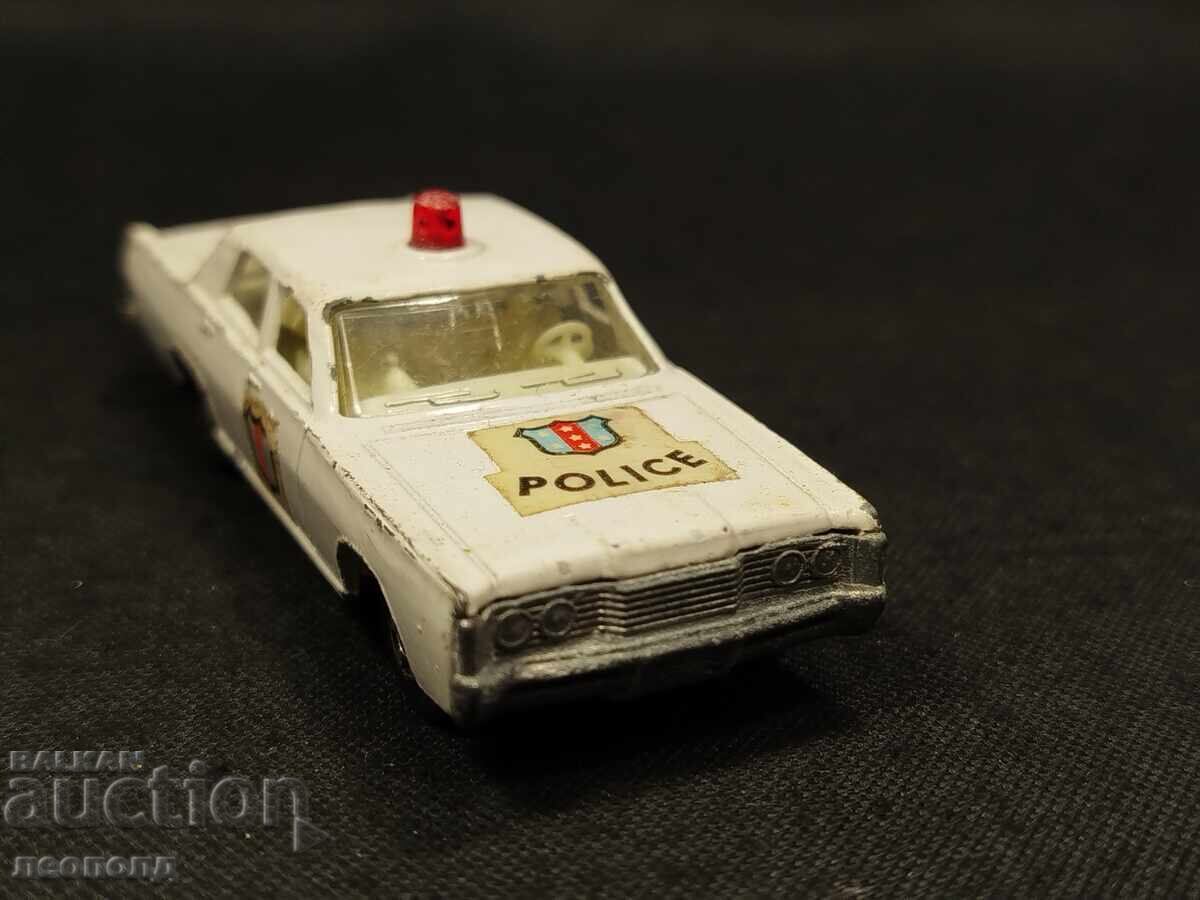 OLD RETRO METAL MATCHBOX ENGLAND MERCURY POLICE TROLLEY - 5
