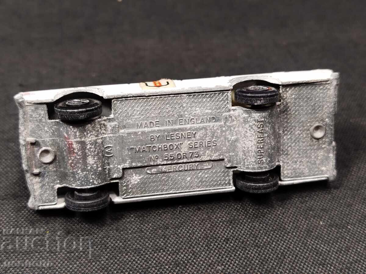 OLD RETRO METAL MATCHBOX ENGLAND MERCURY POLICE TROLLEY - 6