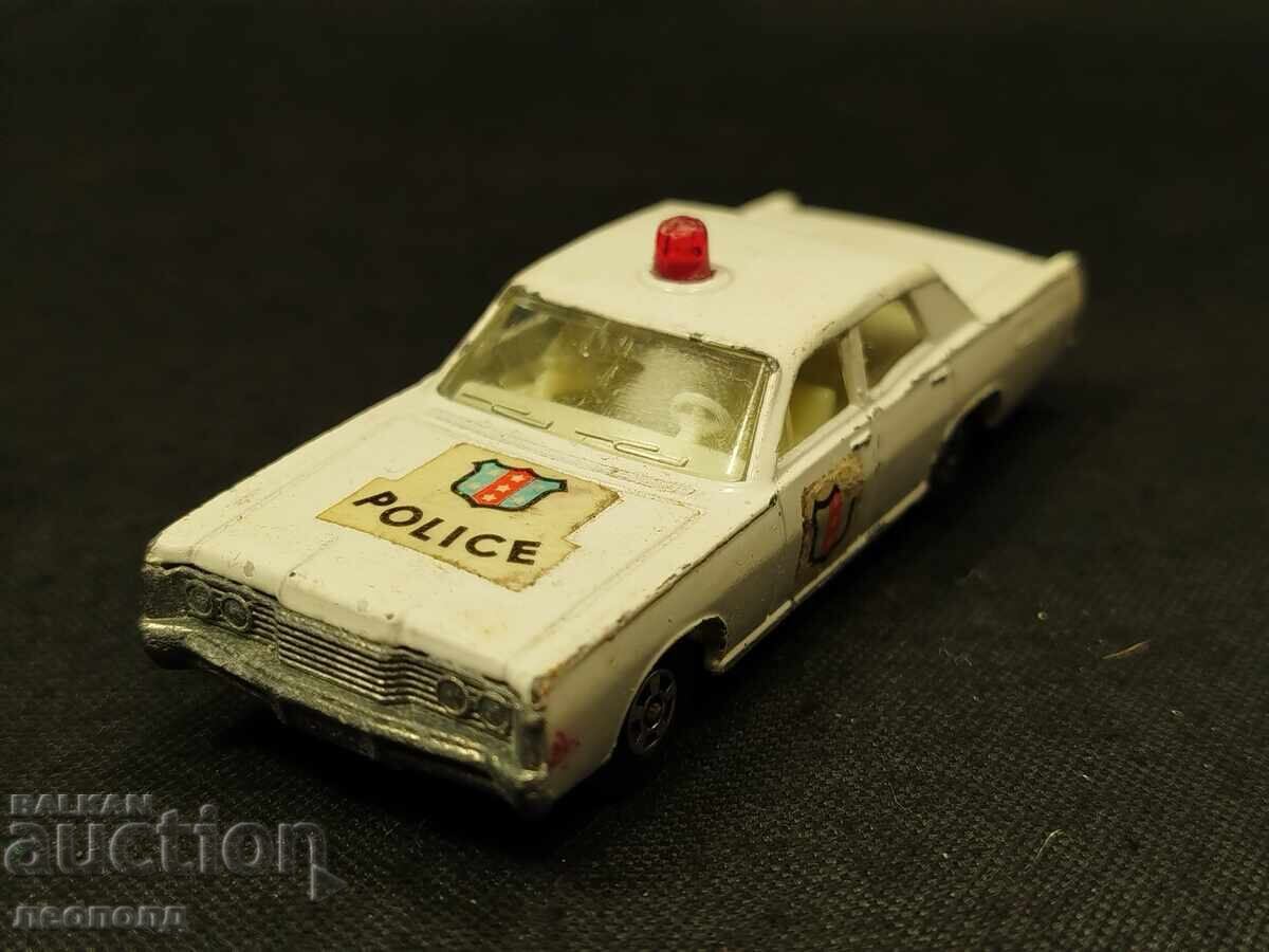 OLD RETRO METAL MATCHBOX ENGLAND MERCURY POLICE TROLLEY
