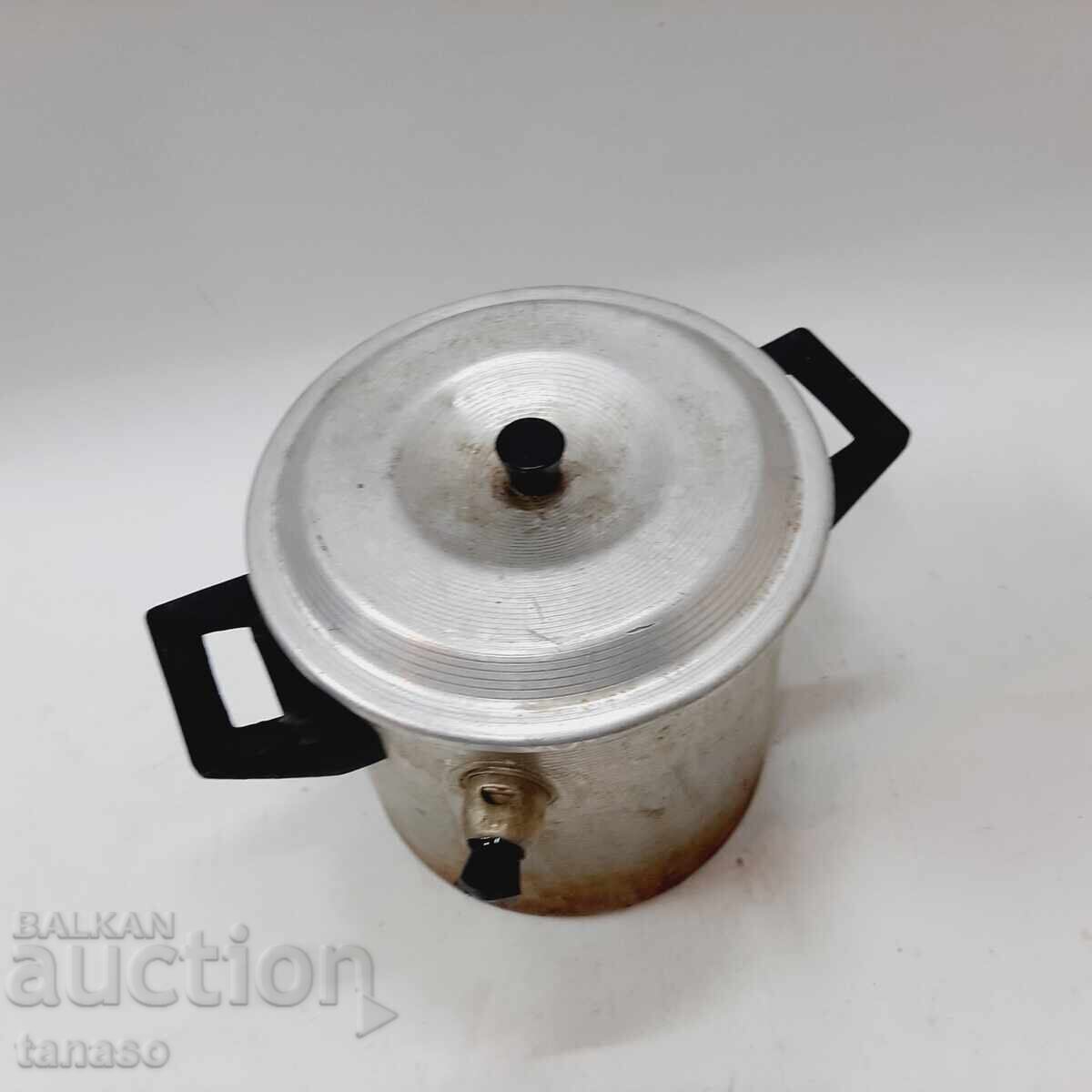 Old aluminum milk jug, 70s(12.1) with price 15.00 BGN | € 7.67