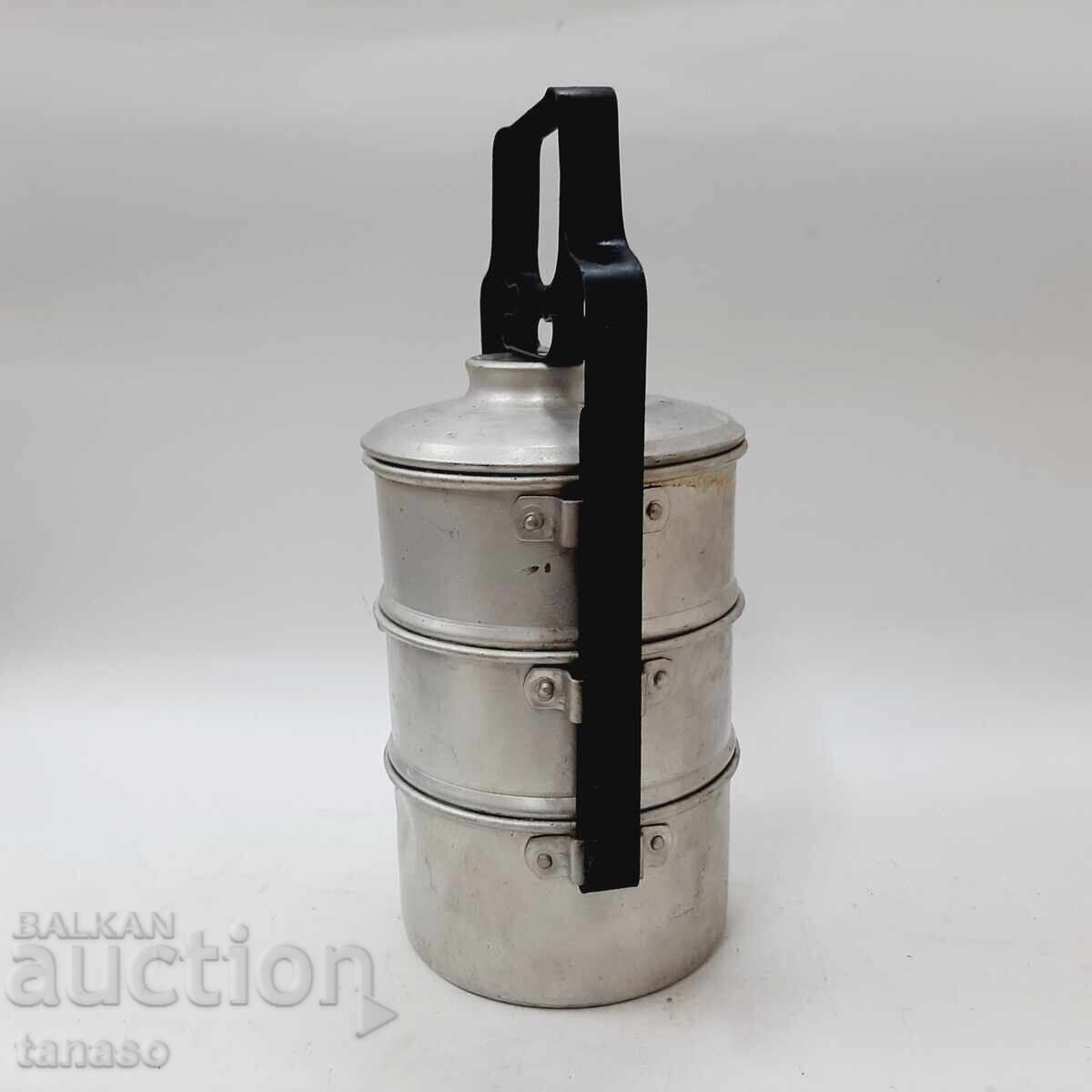 Old aluminum food containers (12.1) with price 20.00 BGN | € 10.23 Old aluminum food containers (12.1) with price 20.00 BGN | € 10.23