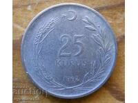 25 kurusha 1962 - Τουρκία