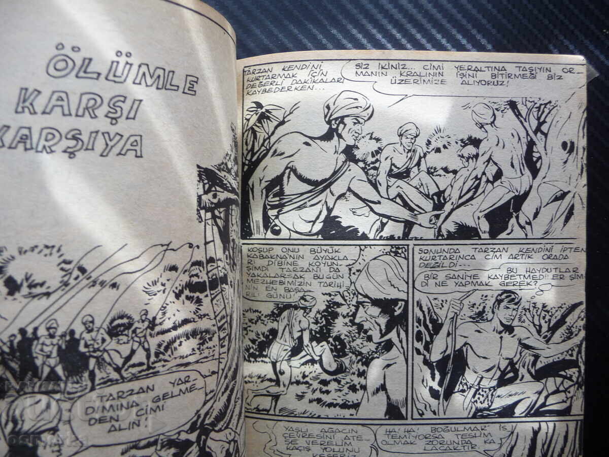 Livrarea Super Tarzan Aventuri comice Tarzan se luptă cu vechiul tigru