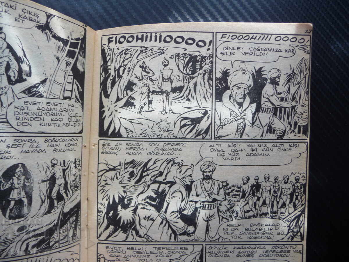 Delivery of Super Tarzan Comic Adventures Tarzan Fights Sharks Boat