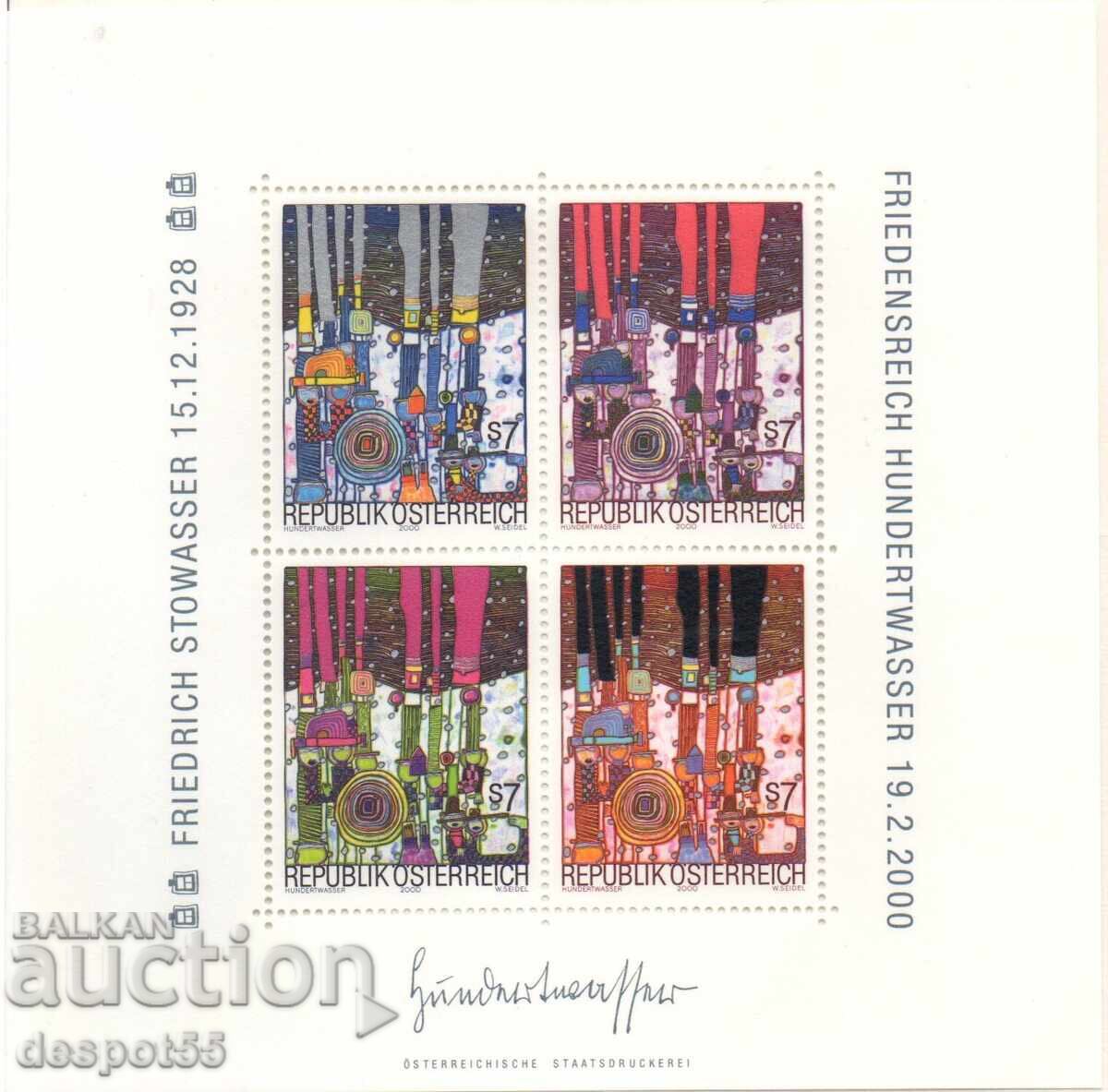 2000. Austria. The death of Friedensreich Hundertwasser. CURIOSITY!