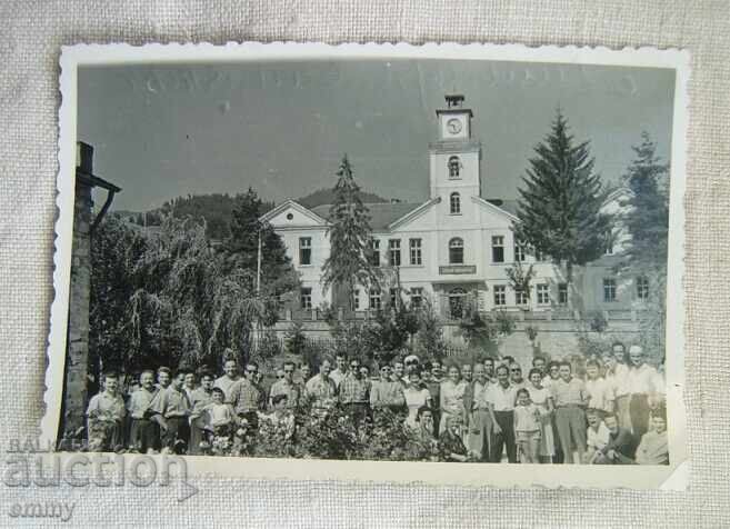 Old photo - the school in Chepelare, Smolyan Old photo - the school in Chepelare, Smolyan