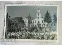 Old photo - the school in Chepelare, Smolyan