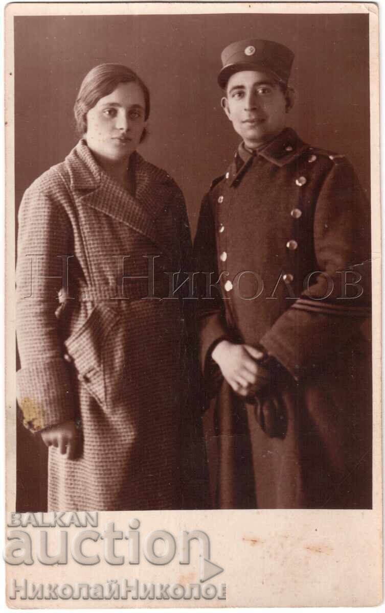 1932 OLD PHOTO NESEBAR MESEMVRIA GREEK MILITARY D375