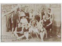 PSV, troupe of artists, RPPC, untraveled