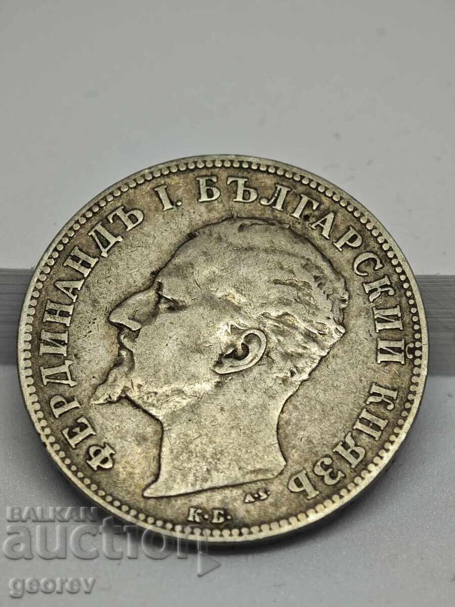 2 Leva 1894 with price 100.00 BGN | € 51.13 2 Leva 1894 with price 100.00 BGN | € 51.13