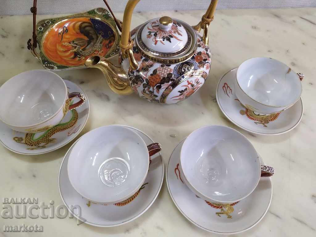 Japanese fine bone china service with geisha with price 250.00 BGN | € 127.82 Japanese fine bone china service with geisha with price 250.00 BGN | € 127.82