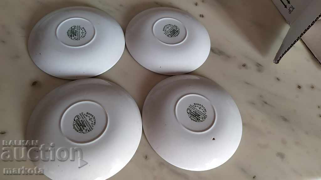 Auction Old English porcelain - limited edition, hand engraved Auction Old English porcelain - limited edition, hand engraved