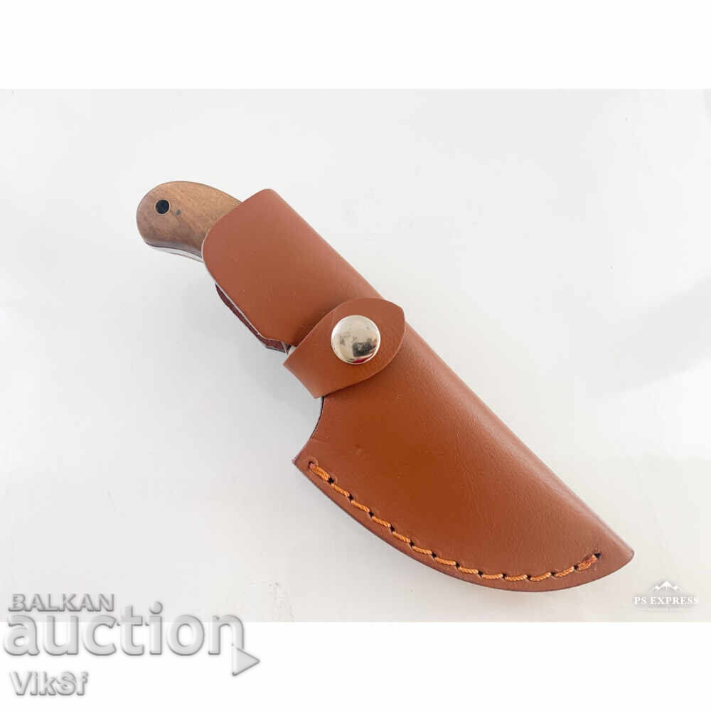 USA Hunting Club Knife Hunting knife solid full tang with leather sheath - 5 USA Hunting Club Knife Hunting knife solid full tang with leather sheath - 5